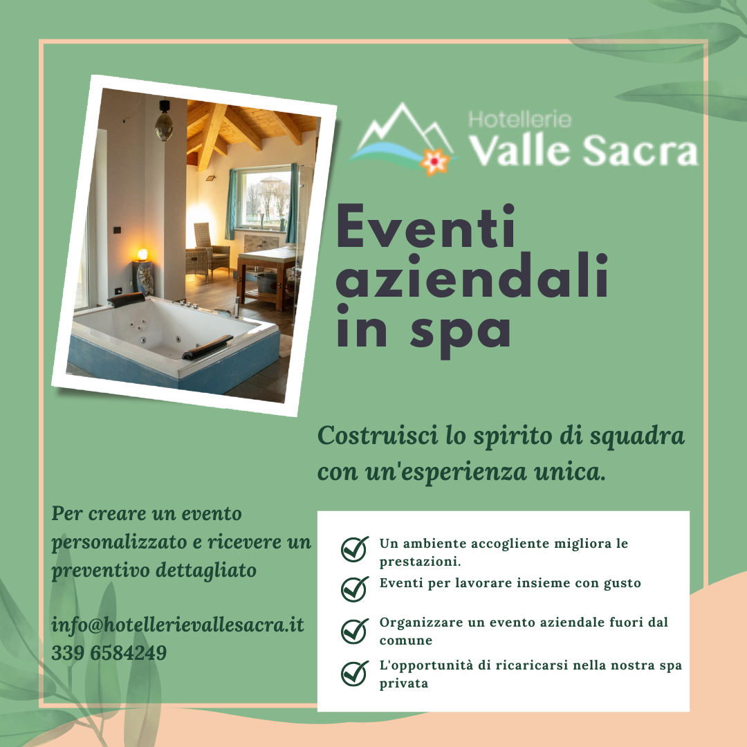 Eventi aziendali in spa